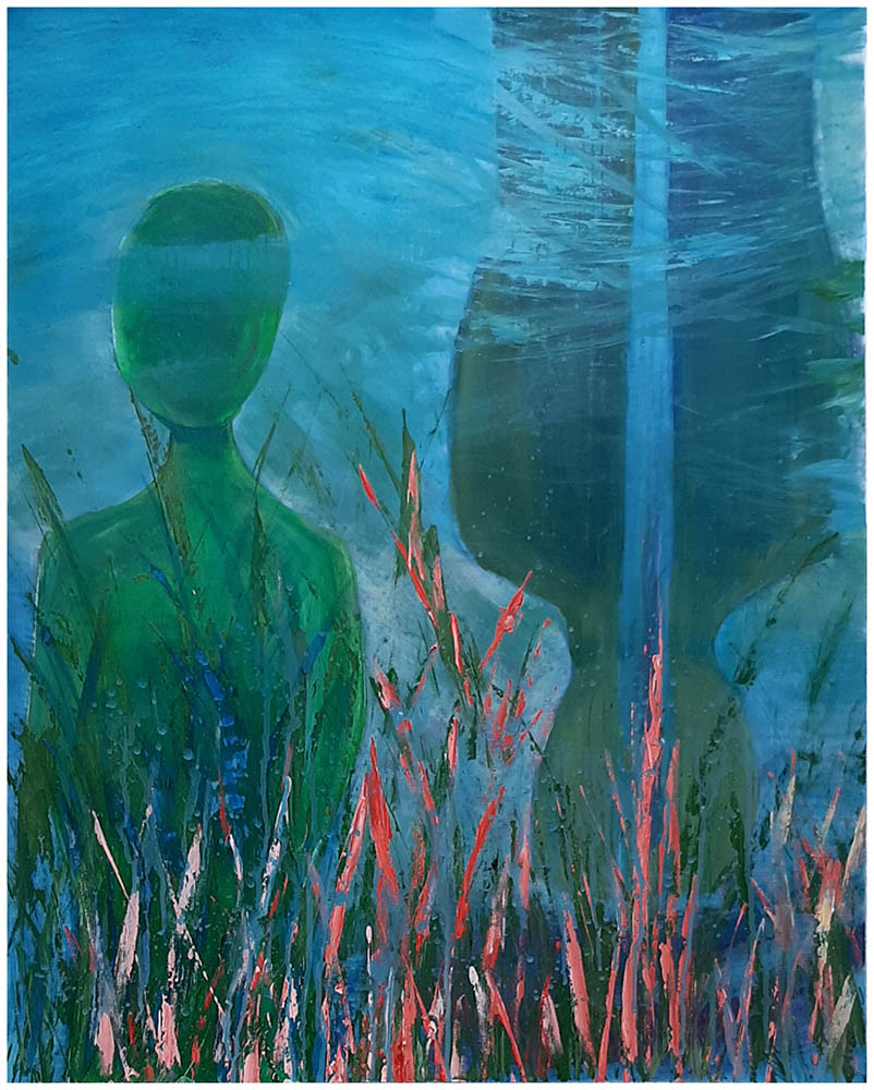 In the Greenish Blue Light — Aga Strauss