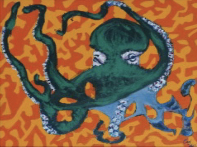 Fractal pulpo #1 — Carl Ifvars