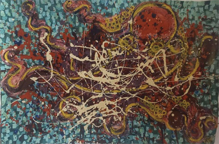 Fractal pulpo #4 — Carl Ifvars