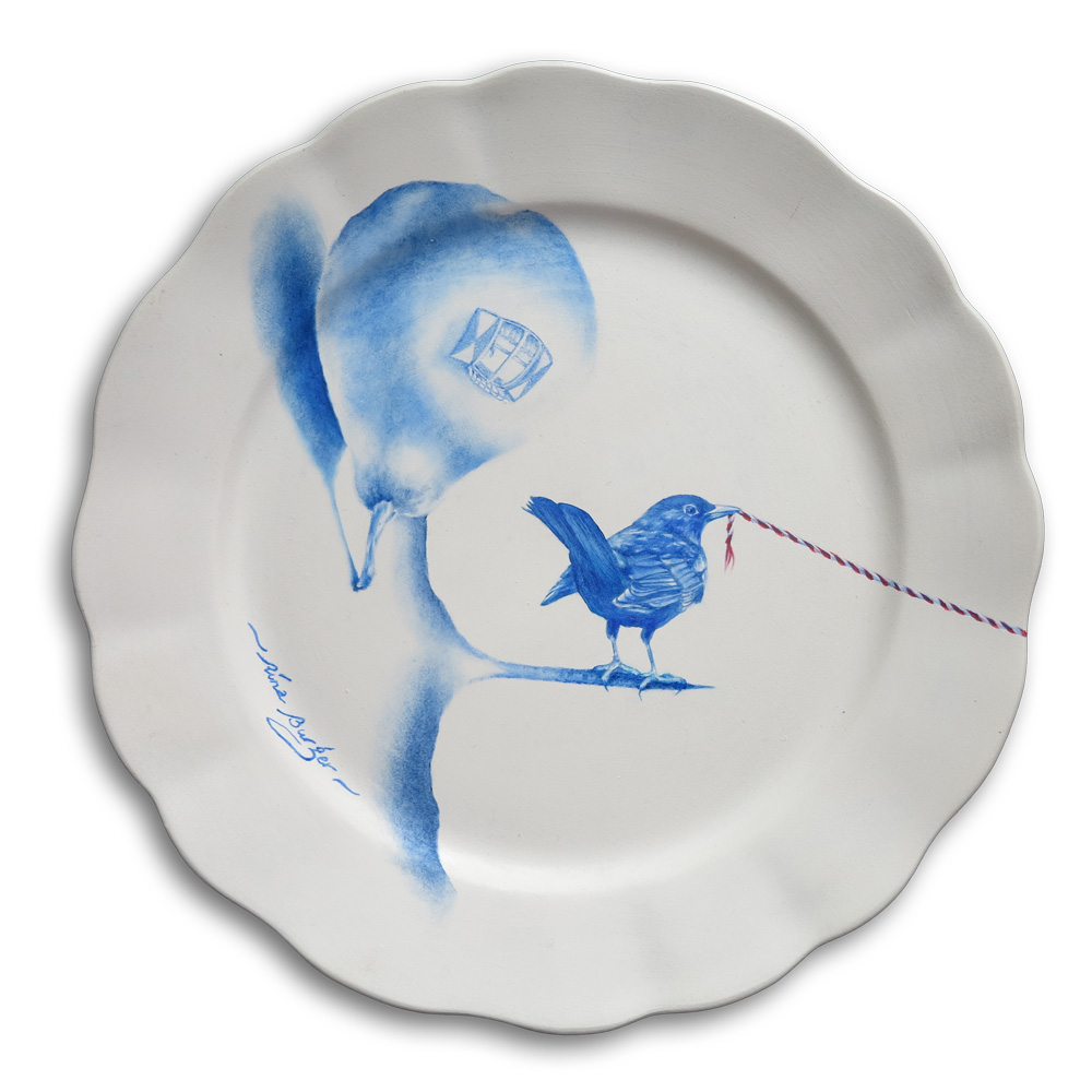 Black bird fantasy — Rina Burger